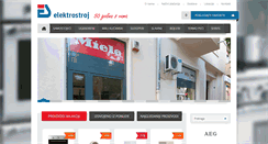 Desktop Screenshot of elektrostroj.com