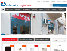 Tablet Screenshot of elektrostroj.com